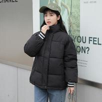 Women Parkas 2024 New Winter Short Down Cotton Jacket Student Casual Warm Padded Coat Ladies Outwear Overcoat S karališkos mėlynos spalvos