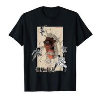 Colossal Titan Attack On Titan Completion Commemoration T-shirt Summer Fashion XS juoda