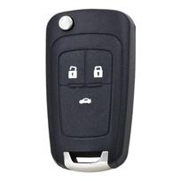 Coque de clé de voiture à rabat modifiée pour Chevrolet Cruze Epica Lova Camaro Impala pour Opel 2/3/4/5 boutons non coupés H~2718