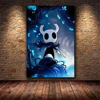 Hollow Knight Žaidimo Plakatas Drobės Tapyba The ant Drobės Hallownest Drobės Tapyba Plakatas Sienų Menas Namų Biuro Dekoras 21cm×30cm NoFrame