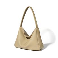 Large togo underarm bag first layer cowhide tote bag 2025 new large capacity portable shoulder women's bag