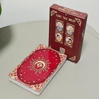 Pasakų svajonių Lenormand kortų kaladė 10*6cm 42 kortos Rana sistema Animacinės Lenormand kortos brown