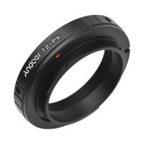 Andoer T2 PK Metal Lens Mount Adapter Ring T T2 Mount Lens Adapter Replacement for Pentax K 70 K 50 K 30 K 500 K 1 K 3 juoda