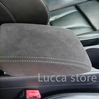 Suede warp For Skoda Octavia Mk2 Mk3 Mk4 Sedan 05-21 Accessories Leather Central Armrest Box Protection Sleeve box Octavia 12-19