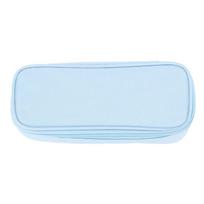 Big Capacity Pencil Case Pouch Pen Case Simple Stationery Bag with Mesh Pocket for Teens Adults Student School College mėlyna