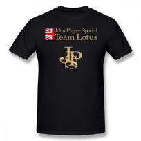 Elton Senna Men's T-Shirt, John Pryor Lotus Shirt, Stylish Short Sleeves, Cotton Printed Graphic T-Shirt Oversized T-Shirt S