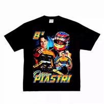 2025 Oscar Piastri Piastri F1 American Cotton Short Sleeve T-shirt Fashion High Quality Luxury Brand Selling Popular Style Ins S juoda