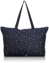 Hapitas HAPI+TAS H0001 Foldable Tote Bag, 170 Starry Navy (170 Starry Navy)