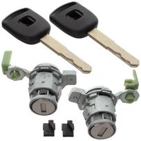 Honda Civic VIII 01-05 front door lock insert left + right 2 pcs. set