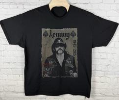 Motorhead Lemmy Kilmister Vintage Style Black Unisex TShirt Size S5XL Unisex T-Shirt XXXL
