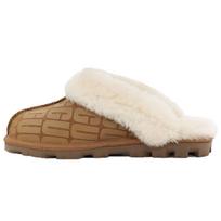UGG Coquette Versatile Comfortable Trendy Print Slippers Women slippers Brown 1129473-CHE 37