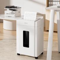 Deli High-Security Office Paper Shredder - 8-Sheet, 30-Min Continuous, 23L, P-5 CN plug (adapter included)