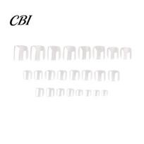 Removable Fake Toenails 24Pcs Pearlescent White Press on Toenails, Short Square Stick-on Nails Glossy for Women, Glue False Toe Reusable On 24PCS