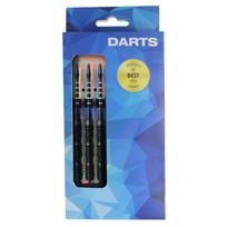 3-piece Steel Tip Darts, Professional 23g Grams Metal Dart Set, High-quality Aluminum Shaft and PET Missile and Dart Box juoda