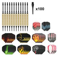 Soft Tip Darts Set  Aluminum Shaft Professional Darts Plastic Tip Sets 2BA Replacement Tips