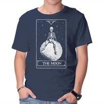 Unisex Crew Neck T-Shirt The Moon Graphic Short Sleeve Casual Tee XXL