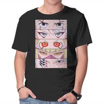 Unisex Crew Neck T-Shirt Cyberpunk Eyes Graphic Short Sleeve Casual Tee XXXXL