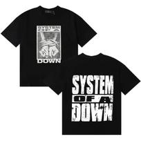 2026 System of A Down Fashion Pattern Y2K Loose Soft Cotton Comfort Short Sleeve Unisex Women And Men T-Shirt 4XL
