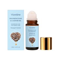 VIARELINE Castor Oil Moisturizing Roll-On Body Oil Lightweight Portable Skin Care Oil for Nourishing and Hydrating