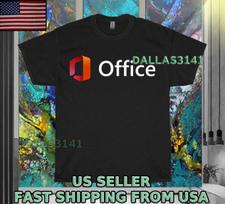 NEW SHIRT MICROSOFT OFFICE SOFTWARE LOGO T-Sirt UNISEX FUNNY MEN'S SIZE S-5XL L