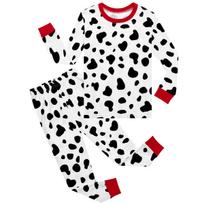 Kids Halloween Dalmatian Cosplay Costume Children Spotted Dog Roleplay Party Outfit Boys Girls Carnival Dress Up 3-10 Years 3