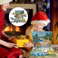 Dinosaur Advent Calendar 24 Days Dinosaur Christmas Countdown Calendar Toys Dino Toy Christmas Gift For Girls Boys A