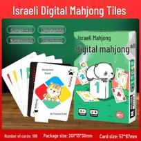 2025 Israel Mahjong Card Game: Multiplayer Tabletop Party Game