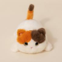 10/20cm Cute Animal Stacking Plush Toy Kawaii Calico Cat Panda Sloth Raccoon Panda Plush Doll Comfortable Soft Tuanzi Child Gift