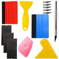 Professional Car Vinyl Wrap Tool Kit Complete Window Tinting Felt Squeegee Cutter for PPF Carbon Fiber Film Sticker Application