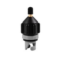 BLALION Air Valve Adaptor for SUP Board Inflatable Pump Adapter Paddle Boat Kayak Air Valve Pump Tire Air Connector Combo Kit juoda