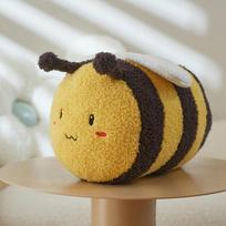 Kawaii Bee Plush Toy Creative Simulation Bee Capybara Plush Doll Longing for Spring Bee Doll Kid Birthday Gifts Room Decor 20cm