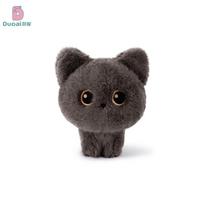 18CM Cute Pet Cat Plush Toy Calico Cat Siamese Kitten Black Cat Stuffed Animal Doll Desktop Companion Doll Kid Birthday Gift 18cm