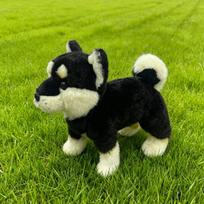 Kawaii Akita Dog Plush Toys Lifelike Simulation Animal Dolls Cute Exquisite Room Decoration Items Birthday Presents For Friends juoda