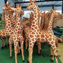 35-120CM milžiniški tikro dydžio žirafos pliušiniai žaislai, aukštos kokybės minkšti žaislai, lėlės, minkštas, vaikams, vaikams, kūdikiams, gimtadienio dovana, kambario dekoras 35CM brown
