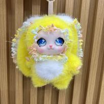 Flora Plush Doll Keychain: High-End Handmade Gift Pendant 15cm