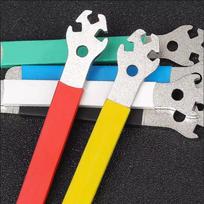 Bicycle Stainless Steel Spoke Wrench, Random Color, 1 Pack, Wheel Tension Adjustment Repair Tool