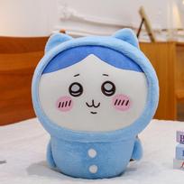 35/60cm New Cute Doll Chiikawa Pajamas Series Hachiware Usagi Plush Toy Oversized Doll Room Decoration Holiday Gift Girl 35cm