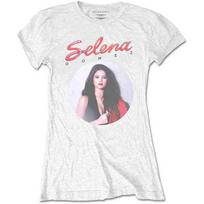 Selena Gomez Ladies TShirt 80s Glam (Small) S