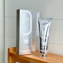 Australian Bright Coconut Whitening Toothpaste - Fresh Breath, Anti-Cavity, Gum Protection, Strengthens Teeth, Fluoride-Free, 100g