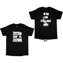 System Of A Down Unisex TShirt All Goes Away (Black) (Back Print) (Large) S