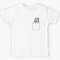 Gerbil Mouse Pet Pocket Kids T-Shirt 130