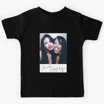 Selena & Aaliyah1 vintage 90s #2192 Kids T-Shirt 120