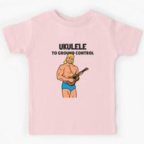 Ukulele to Ground Control Kids T-Shirt 120