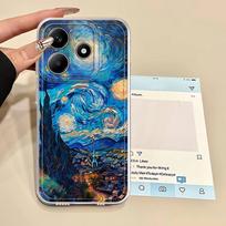 Case for Xiaomi Redmi Note 9S 10Lite 12 13 14 Pro Plus 9 10 11 Pro 11S 12S 10S Clear Cover Van Gogh Sunflowers Redmi Note 11S
