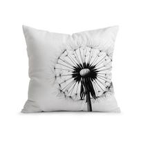 Dandelion Pillow Case Bedroom Sofa Cushion Cover 100% Polyester Living Room Pillowcase Bedhead Throw Pillow Home Room Decor Peach skin 18*18(CM)-1Pcs