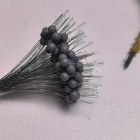 100pcs Spherical Anti-Collision Bean Stoppers: Multiple Models for Competitive Fishing Accessories and Space Beans Default