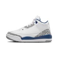 Air Jordan 3 Retro PS Washington Wizards Kids Sneakers White True-Blue Metallic-Copper DM0966-148 31