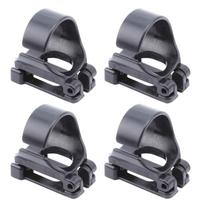 4 Pack Scuba Dive Universal Plastic Clip Snorkel Keeper Tube Holder, Scuba Diving Dive Snorkeling Mask Strap Keeper Set