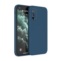 Prabangus telefono dėklas Samsung S20 FE S20 Plus S20 Ultra minkštas kvadratinis matinis silikoninis su kameros apsauga dėklai fundas Samsung S20 tamsiai mėlyna spalva