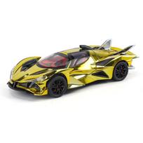 1/24 Apollo projektas EVO lydinio sportinio automobilio modelis Metaliniai liejiniai Metalinis galvanizuotas lenktyninio automobilio transporto priemonės modelis Garsas Šviesa Vaikams Žaislas Dovana auksinė